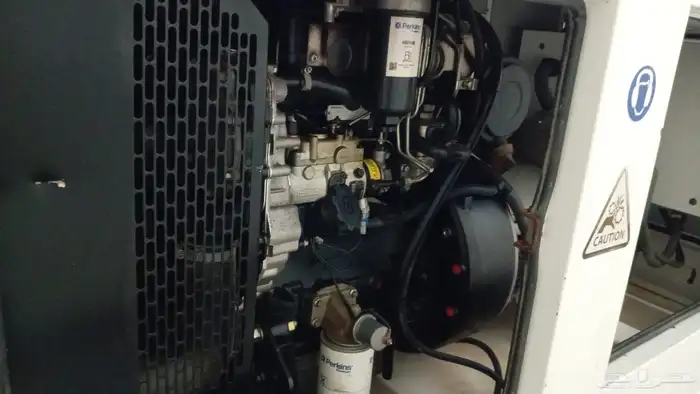 مولد بيركنز 53 kva صافي 42 kw 3