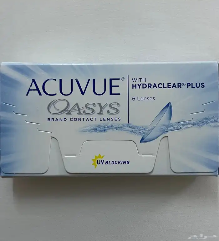 عدسات Acuvue Oasys أصلية جديدة - مقاس 4.25 - 0