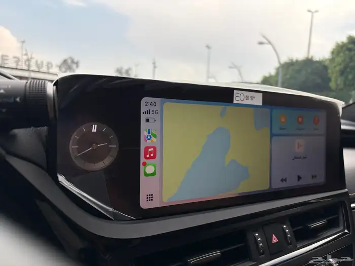 لكزس es 2023 بحالة الاصفار (( مباع )) 35