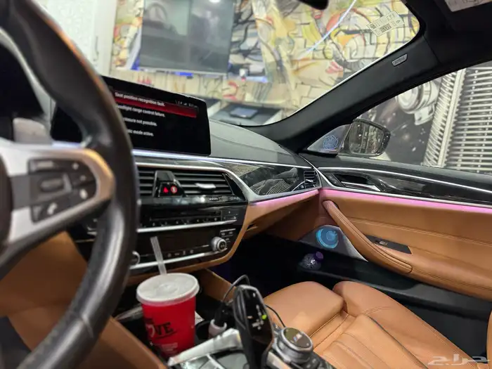 اضاءة محيطيه BMW 5