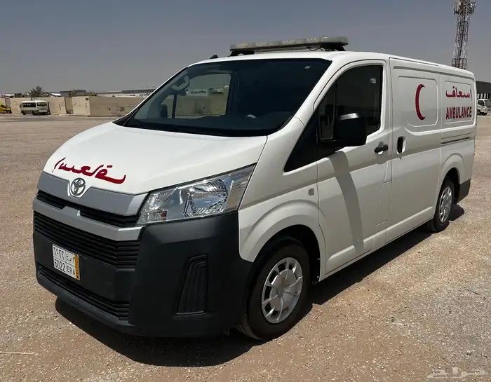 تويوتا باص اسعاف مجهز كامل بنزين موديل 2020 1