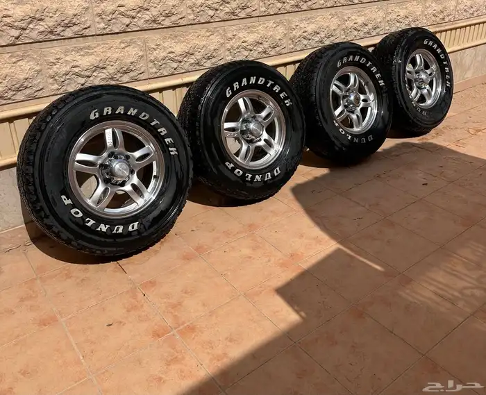 جنوط ابوعبيد وكفرات دنلوب 0