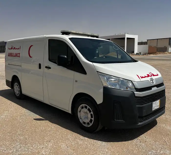 تويوتا باص اسعاف مجهز كامل بنزين موديل 2020 2