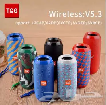 سم اعات بلوتوث T   G TG117 مقاوم للماء مكبرات الصوت المحيطه 2