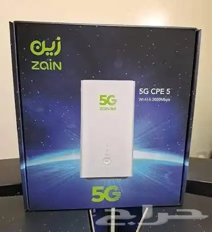 عرض حصري من شركه زين علي راوتر ال5G إنترنت مفتوح 1