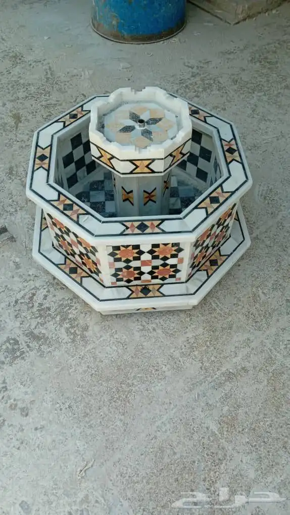 نوافير رخام دمشقيه 5