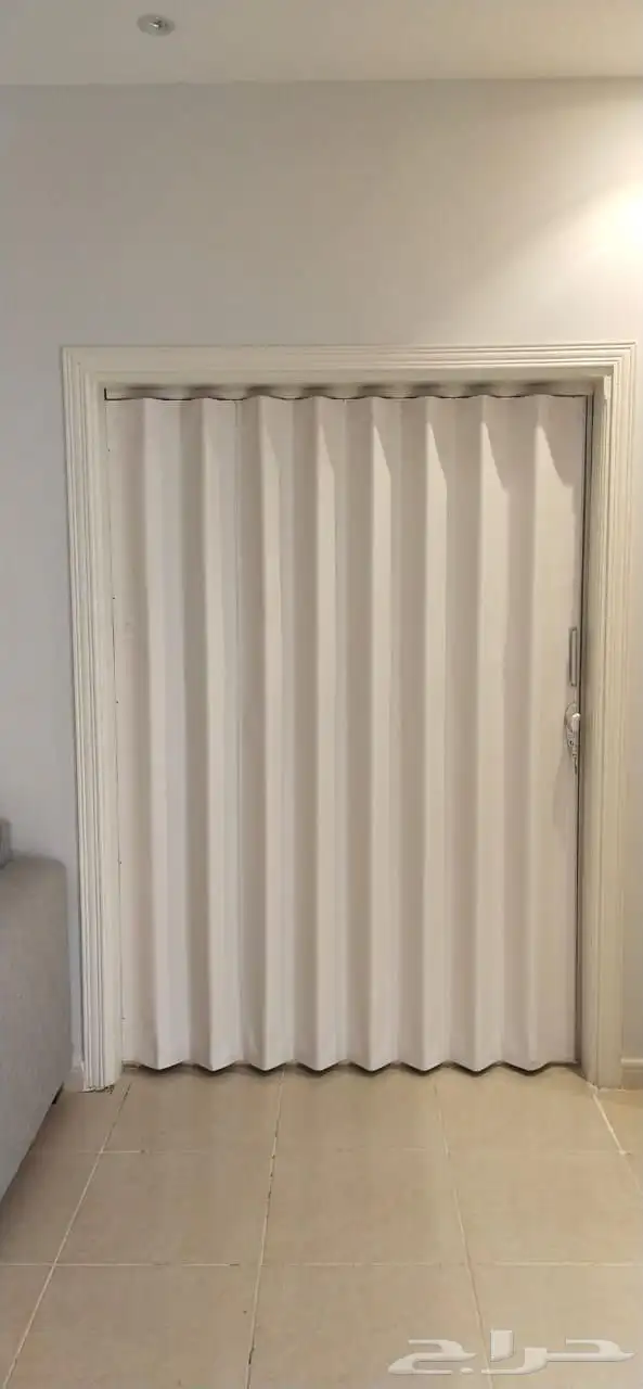 ابواب سحاب جلد وبلاستيك اكرديون سحب أكورديون 9