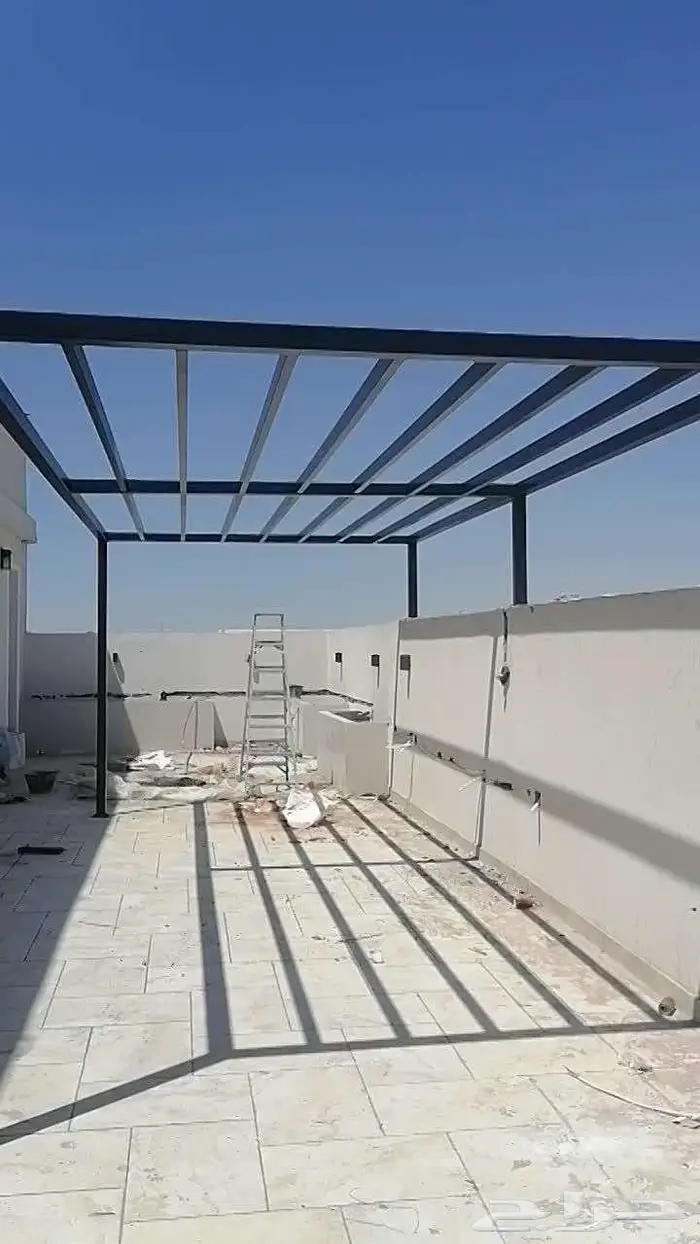 مظلات سواتروبرجولات تركيب عوازل 22