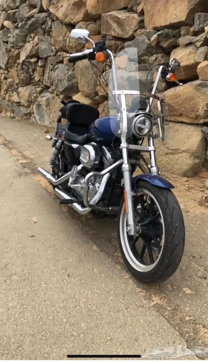 هارلي سبوستر سوبر لو Harley Sportster Super low 883 2017 1