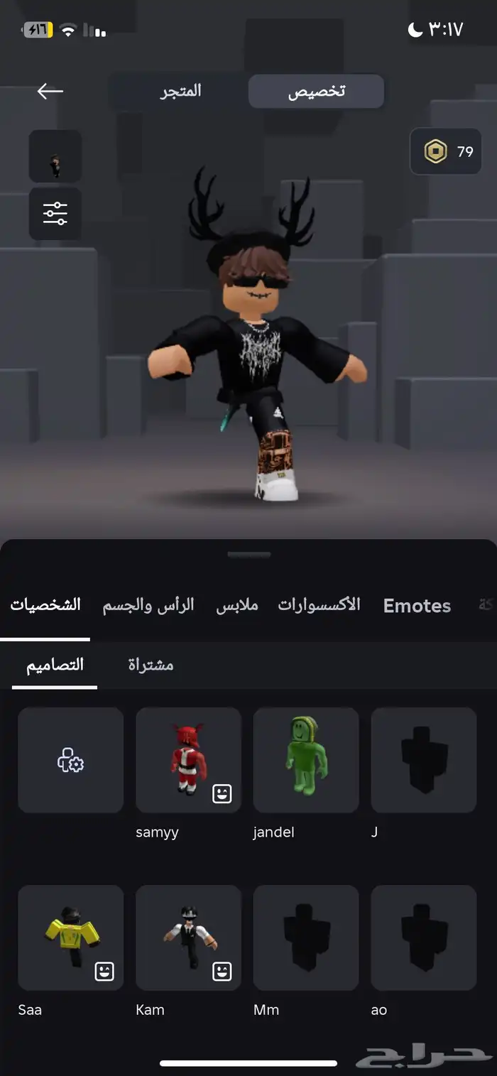 حساب روبلوكس 18