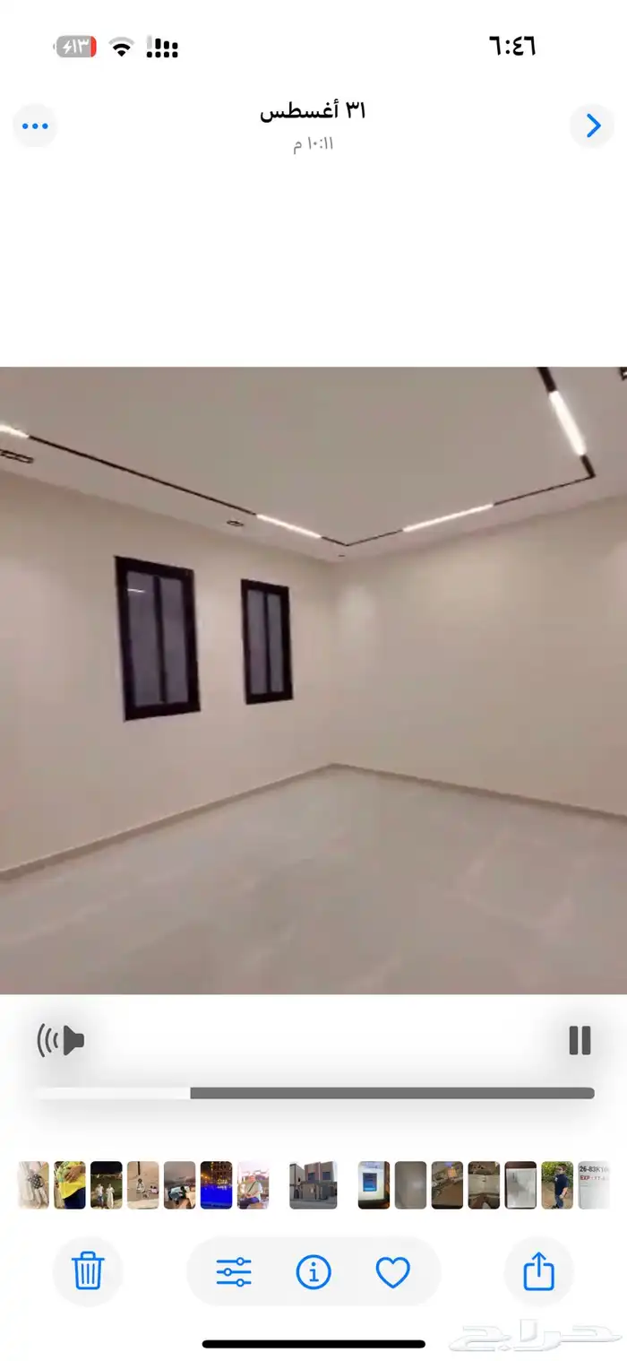 فلا مستقلة للايجار السنوي جديدة بحي عكاظ 4