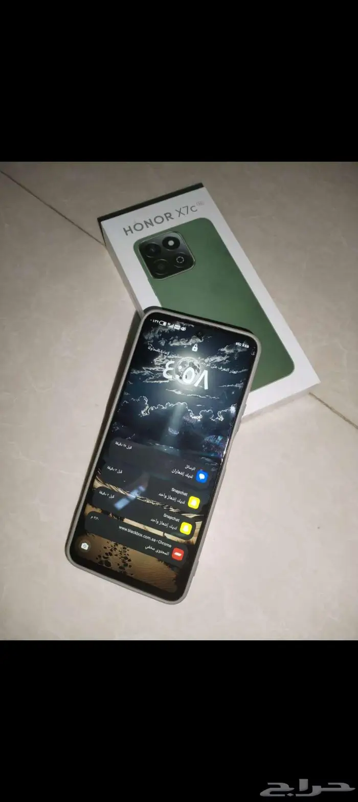 جوال هونر X7c 5G الرام 8 الذاكرة 256 2