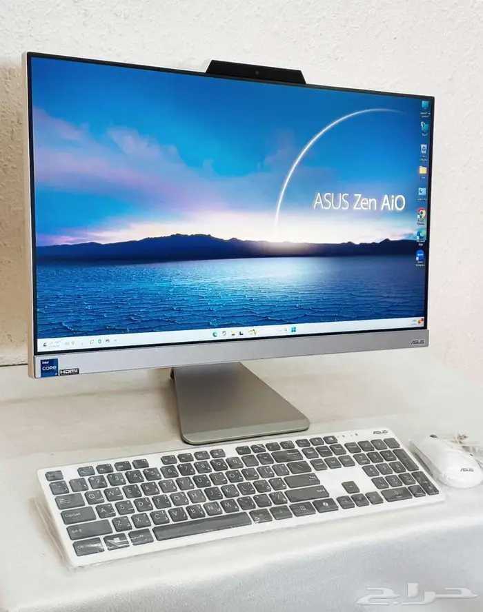 كمبيوتر مكتبي شامل_الكل في واحد_أسوس_جديد_مواصفات عالية_i7 0