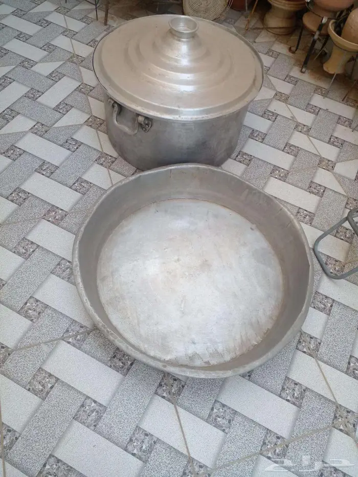 قفص مع استاند وقدر كبير واحواض زرع 5