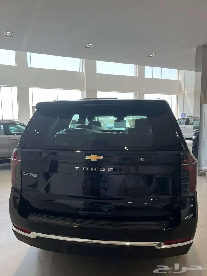 تاهو 2025 اللون اسود LS 6