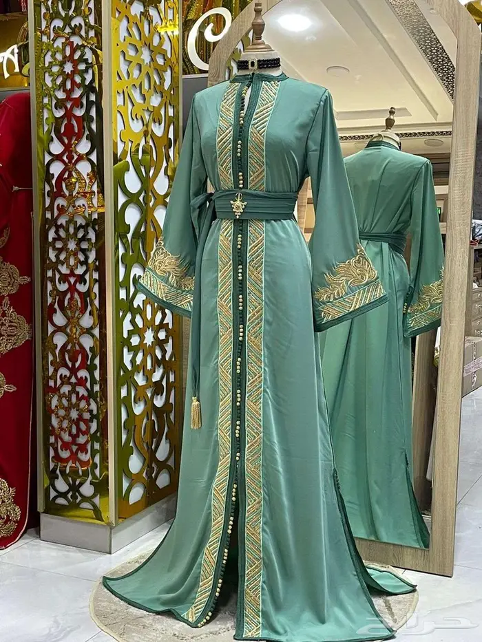 قفطان مغربي حسب الطلب 0