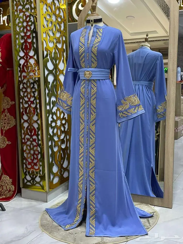 قفطان مغربي حسب الطلب 4