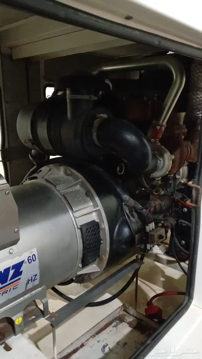 مولد بيركنز 53 kva صافي 42 kw 6