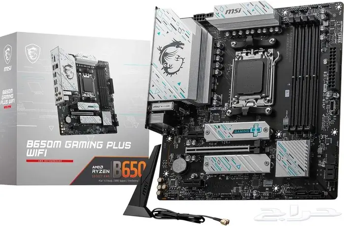 مذربورد B650M Gaming Plus WiFi لمعالجات AM5 0