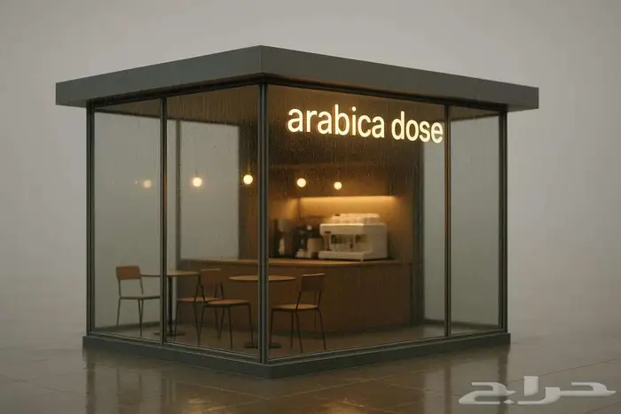 كافيه سحابي تصميم سبا - بوثات صالون - محلات تصميم داخلي مطعم 6