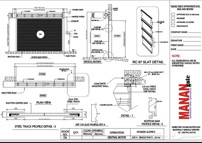 رسم Shop Drawing (مخططات تنفيذية) 0