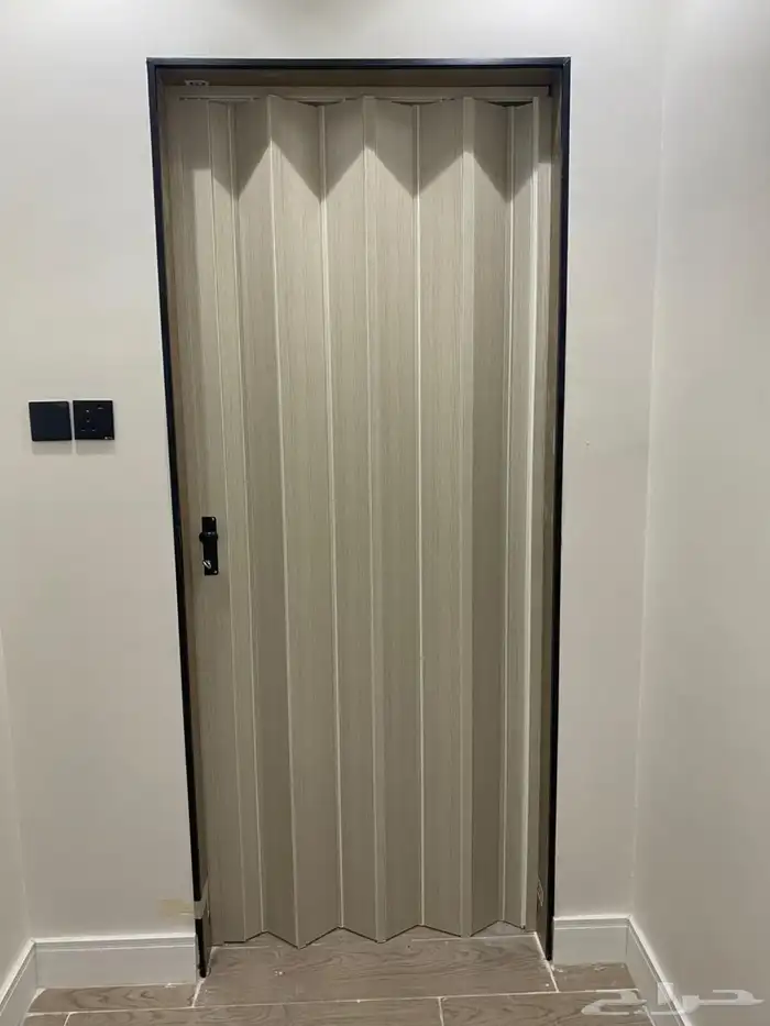 ابواب سحاب جلد وبلاستيك اكرديون سحب أكورديون 6