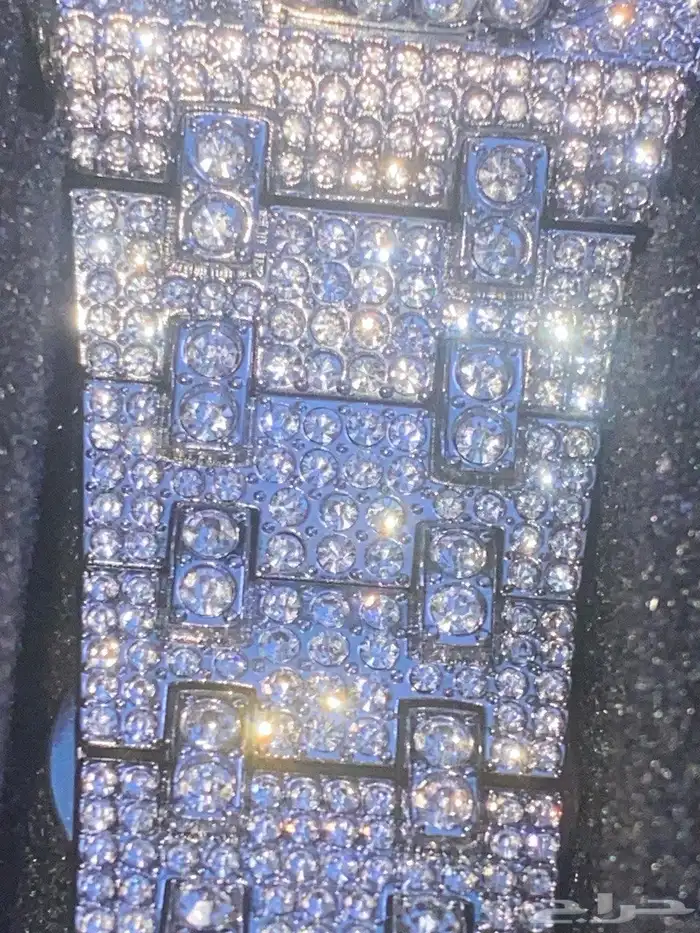 ساعة Audemars Piguet (AP) مرصعة بال Moissanite 1