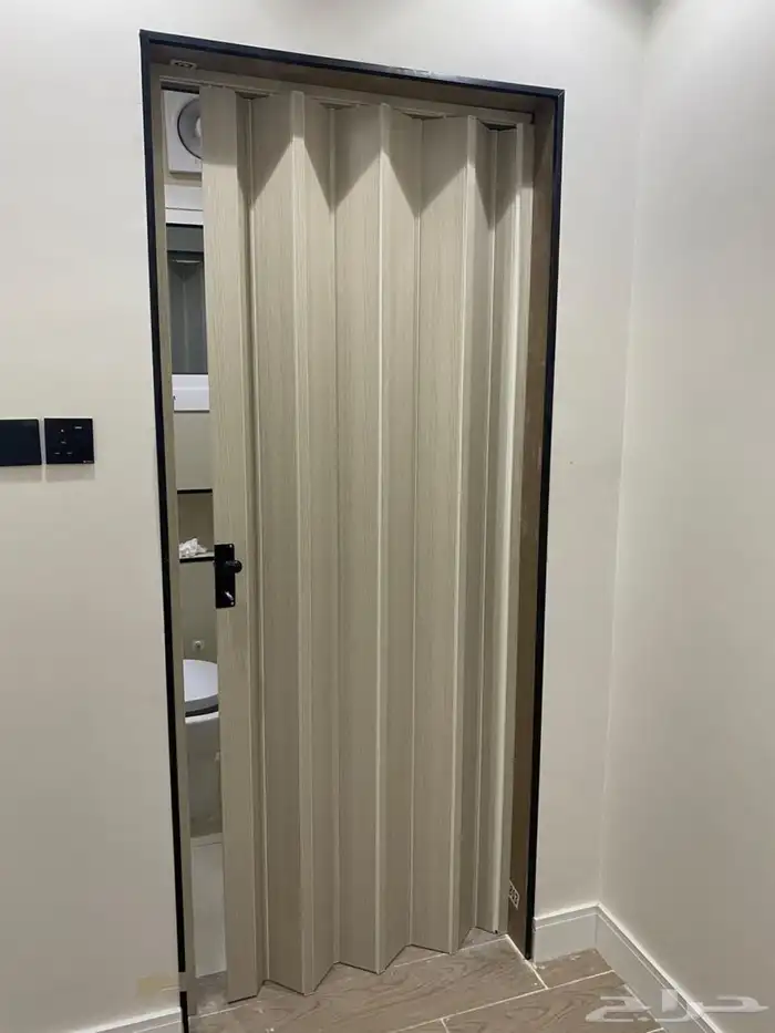 ابواب سحاب جلد وبلاستيك اكرديون سحب أكورديون 13