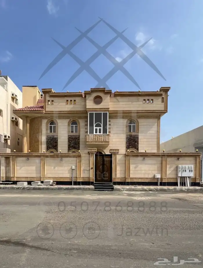 للبيع فيلا دورين وملحق نيو كلاسيك في جنوب جازان 0
