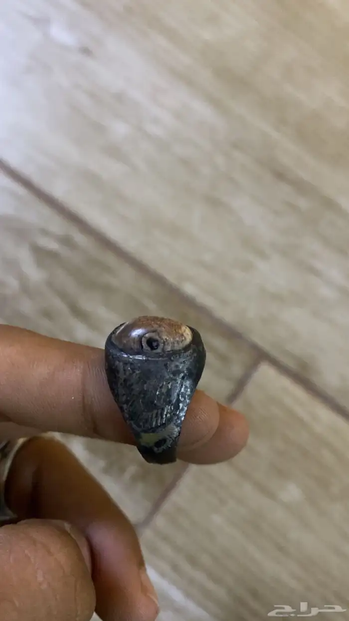 خاتم عمره 60 سنه تراثي من النحاس 0