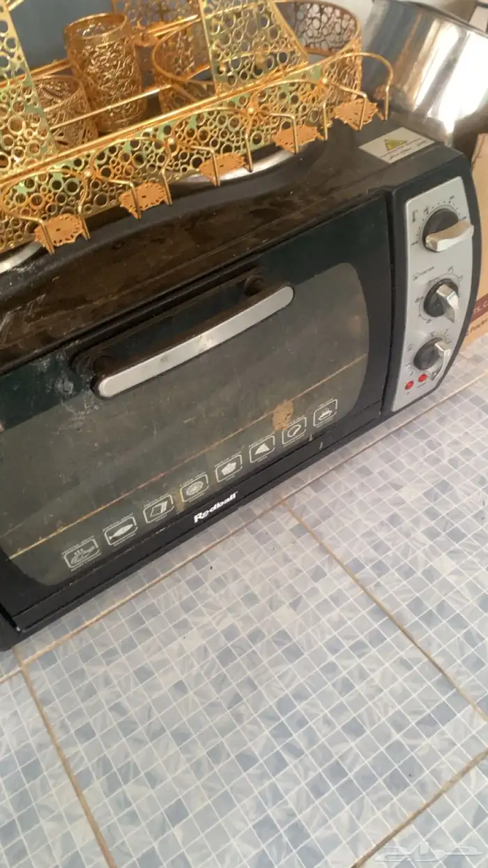 طاولات وفرن سطحي مع شفاط 2