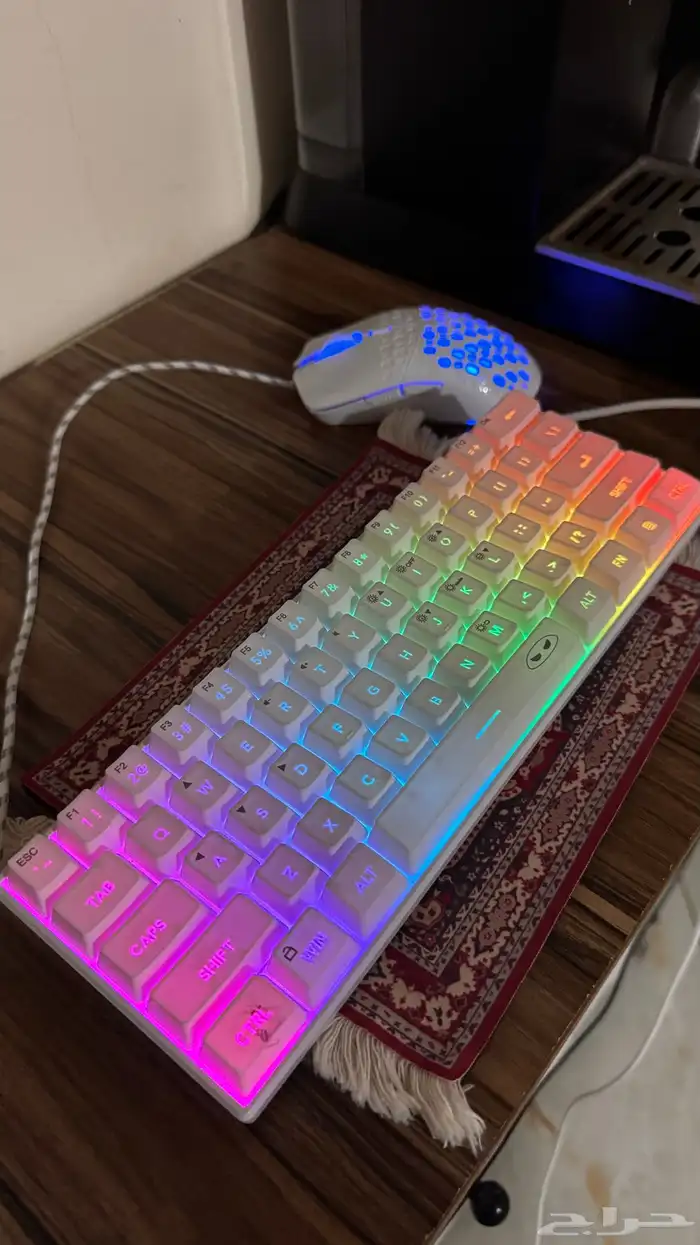 ماوس وكيبورد استعمال اسبوعين للبيع 0