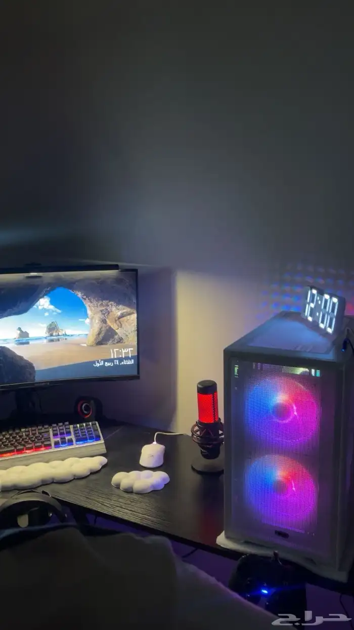 للبيع بي سي قيمنق pc gaming نظيف جدا 8