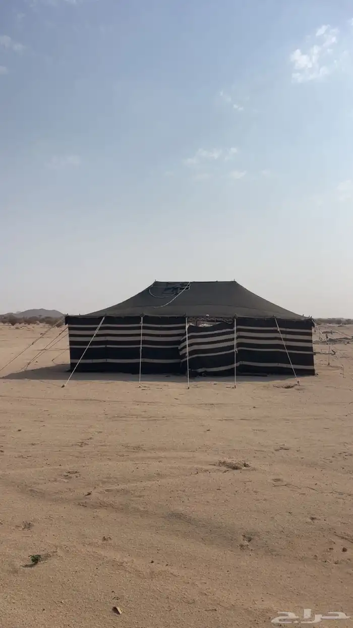 بيت شعر 5X8 تقريبا ارتفاع مترين 0