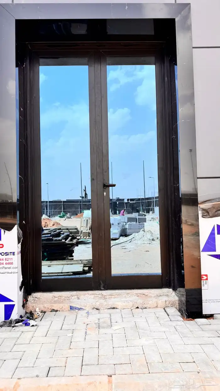 تفصيل أبواب المنيوم ودرايش سلك صيانة درايش عزل صوت عزل غبار 9