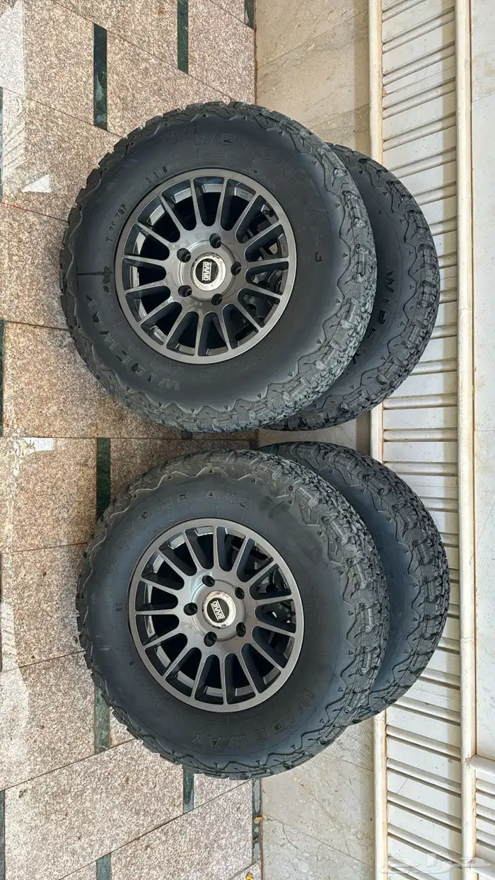 جنوط برايد وكفرات ويد واي 0