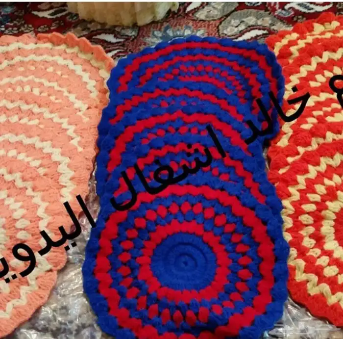 مفرش كروشيه 2