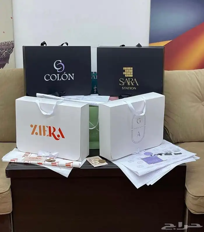 طباعة اكياس وبكسات عبايات كميات قليلة 4