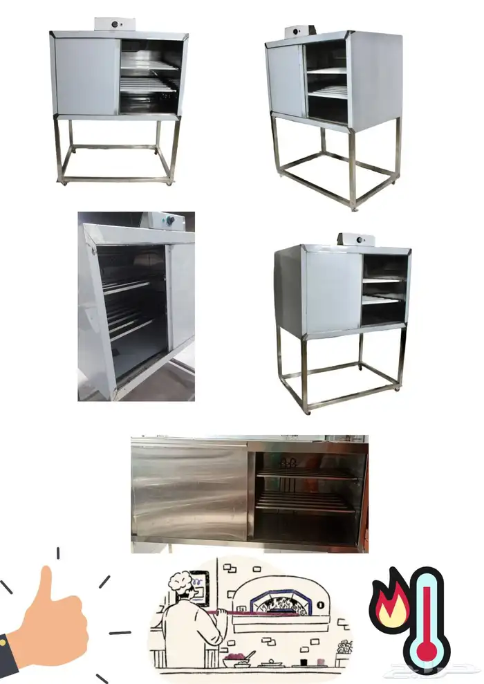 أفران تسخين ذبايح فرن تسخين رز تجهيز معدات مطاعم أعمال ستيل 0