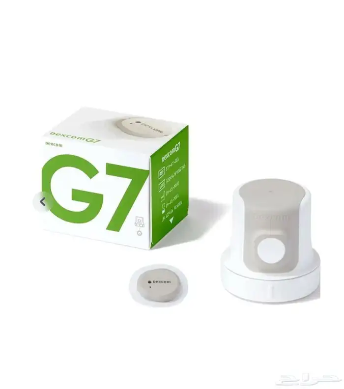 متوفر أجهزة استشعار السكري Dexcom G7 0