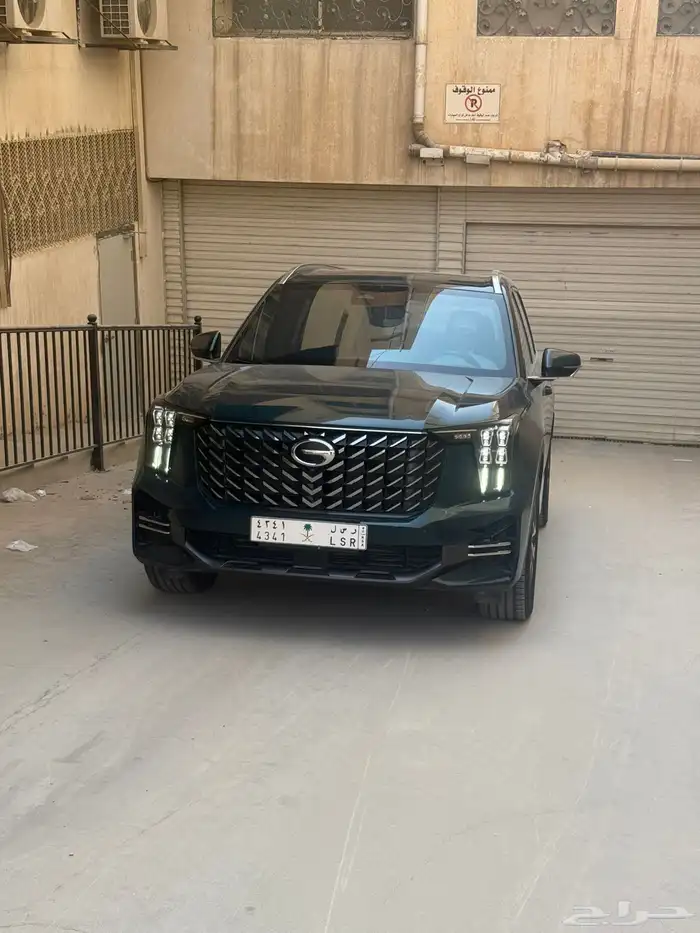 سيارة ماركة جي إي سي لون اخضر نصيفه جدا ممتازه 2