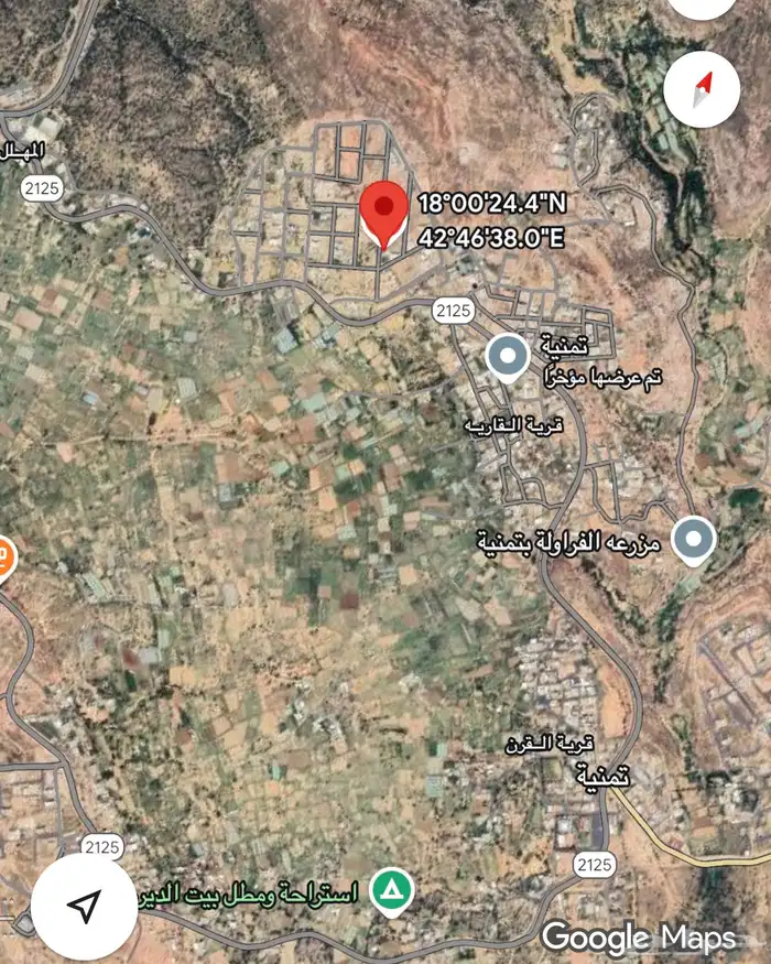 ارض للبيع تنميه الشعف 2