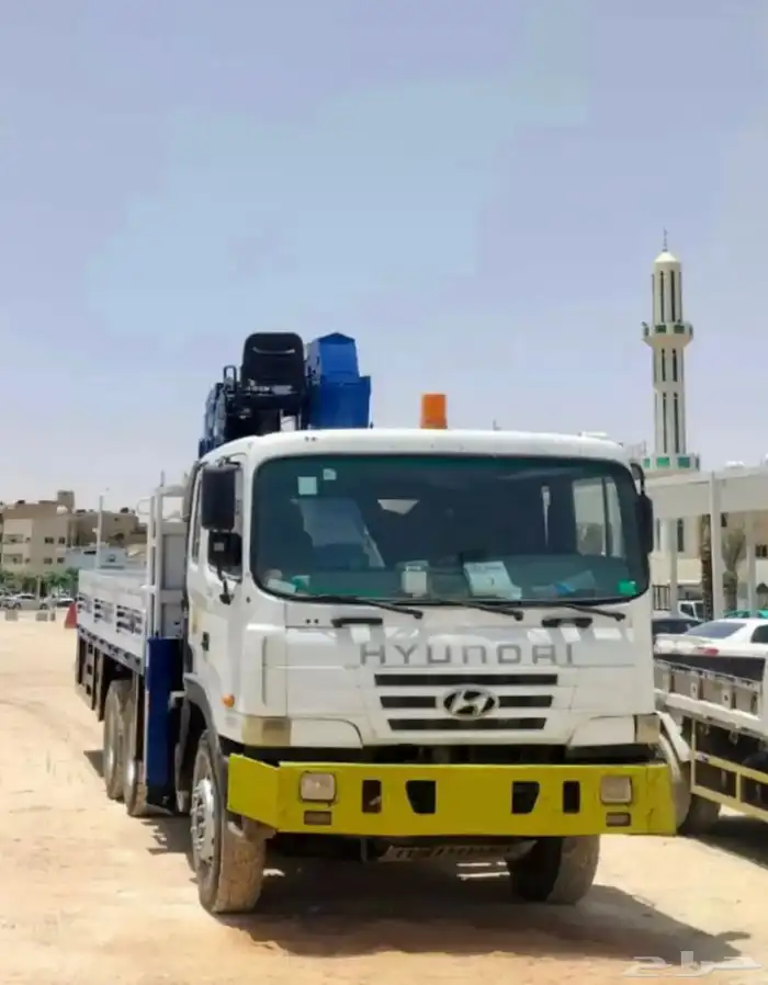 ونش هيونداي بوم تراك 10 طن 0