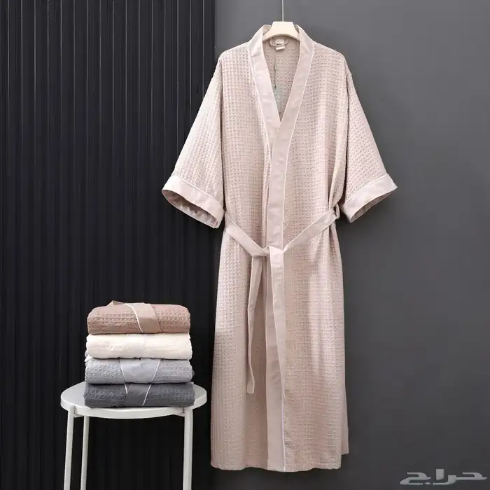 روب رجالي وافل فندقي vip ب145 3