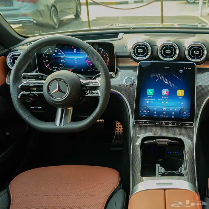 مرسيدس C200 AMG اصفار 2025 خليجي 8