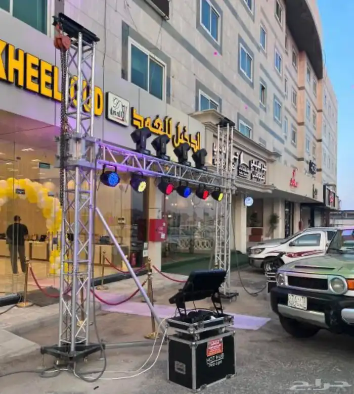 بوابه افتتاح أقواس بالونات ليزرات 2