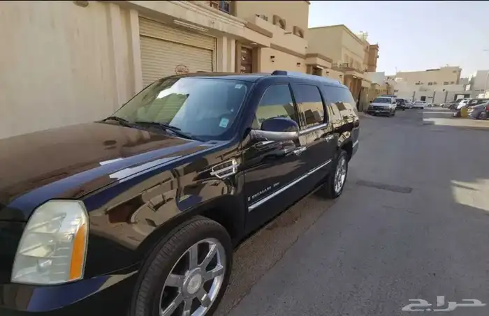 اسكاليد كدلك طويل موديل 2009 نظيف اسود 5