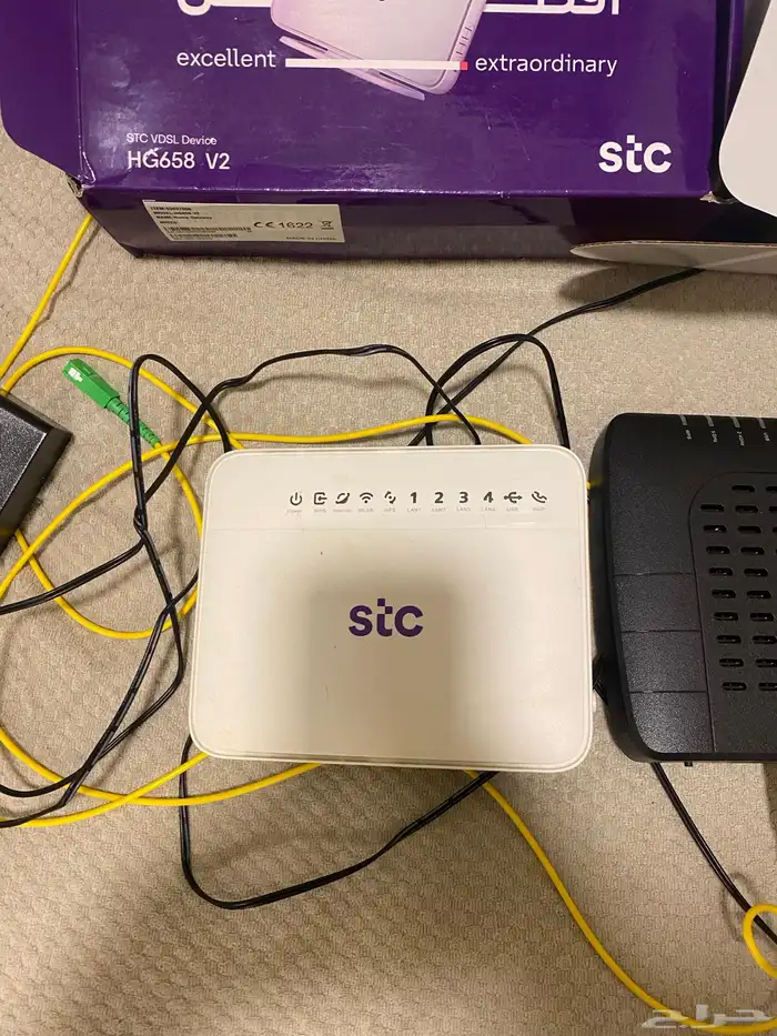 اجهزة موبايلي الياف وSTC DSL 1