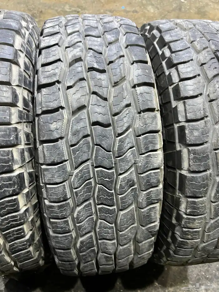 كفرات كوبر نص حجري مقاس 285 75 16 7