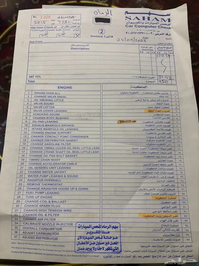 هوندا اكورد 2015 13